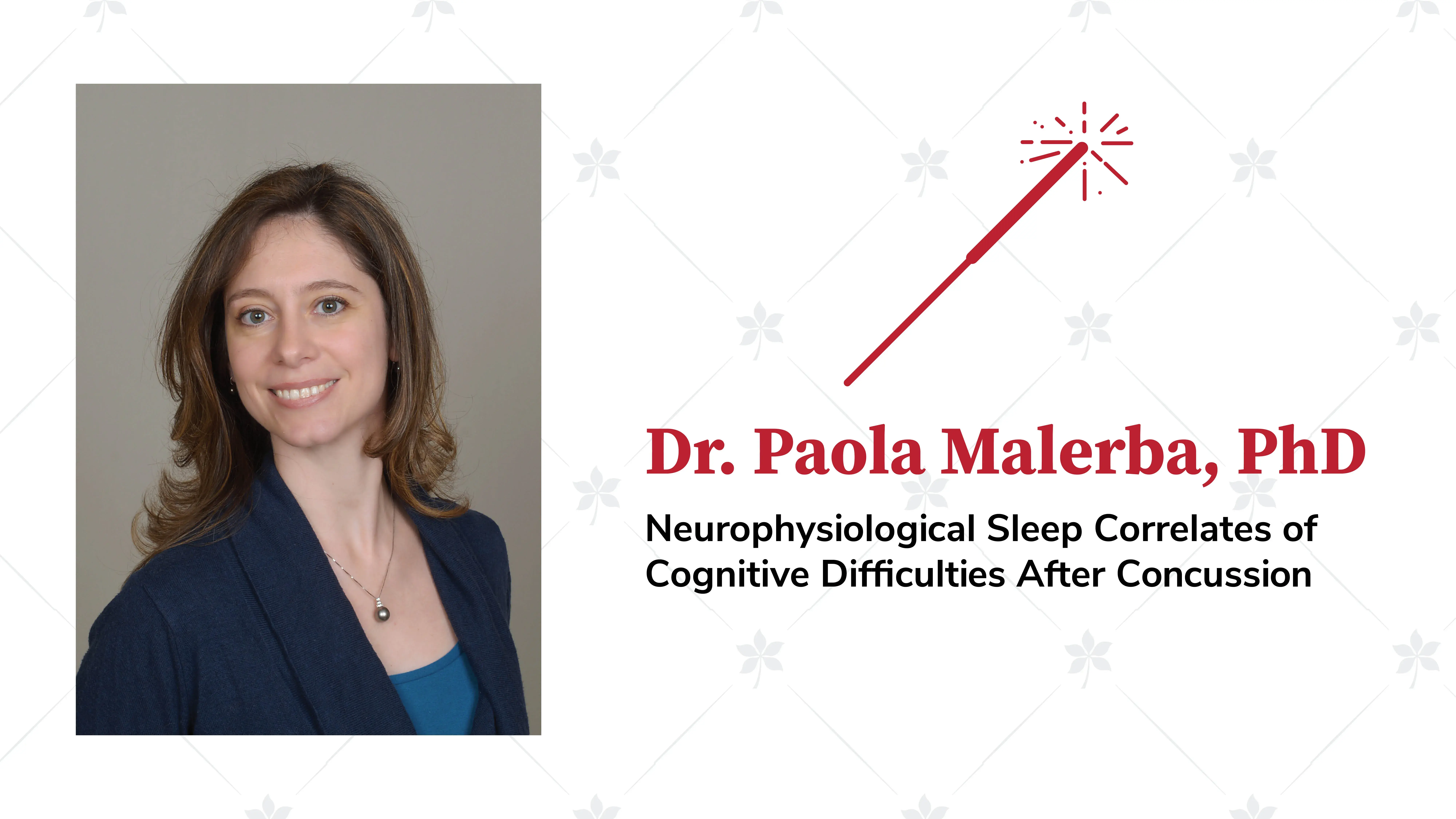 Portrait of Dr. Paola Malerba, PhD