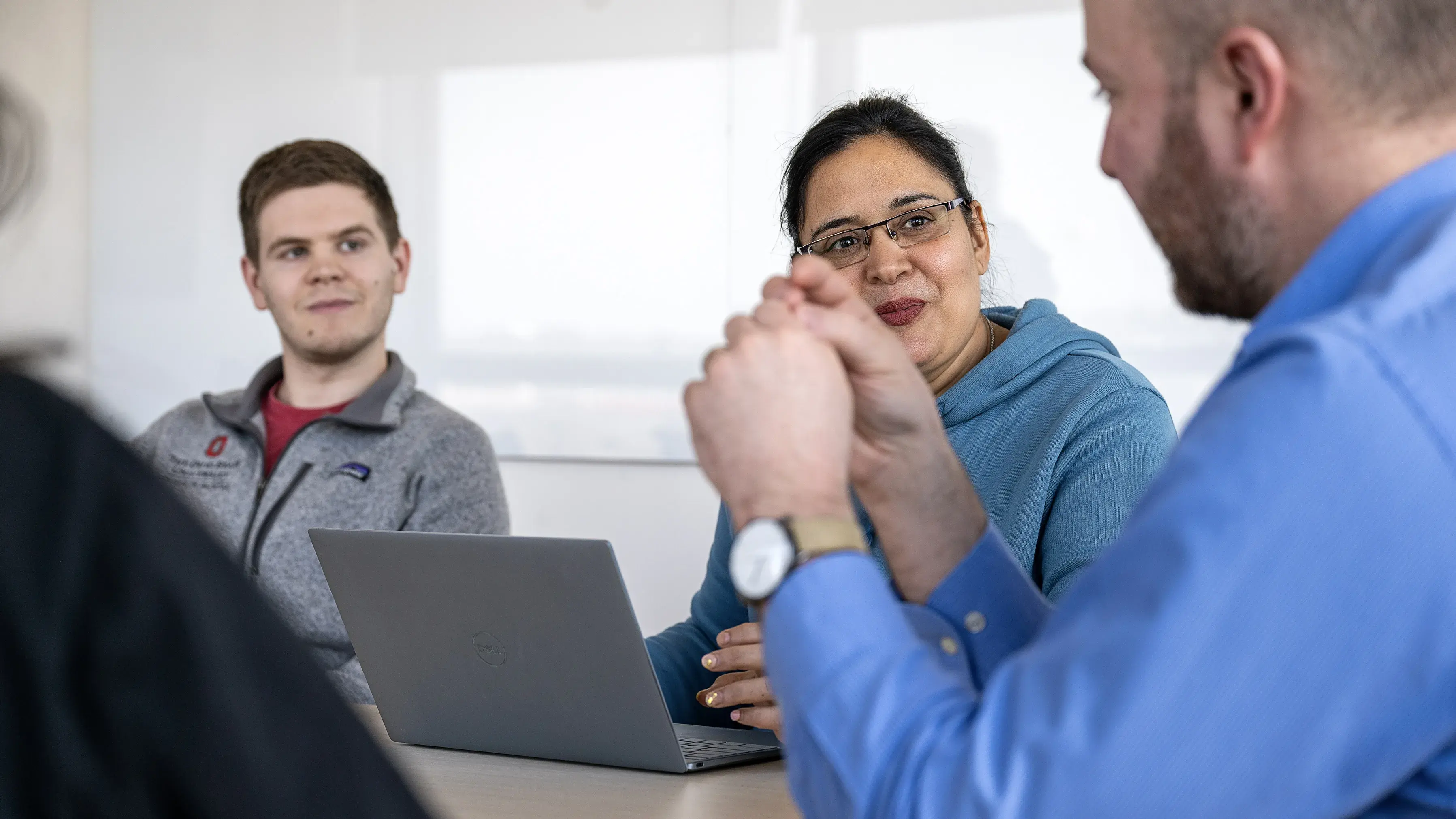 Thomas Mendel and team at Pelotonia Research Center